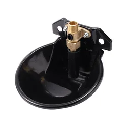 Bebedero automático para ovejas y cabras – Hierro fundido con válvula cobre