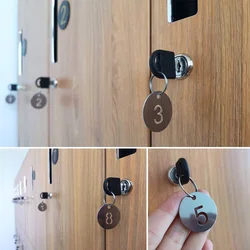 Placa identificativa para perro – Acero inoxidable numerada