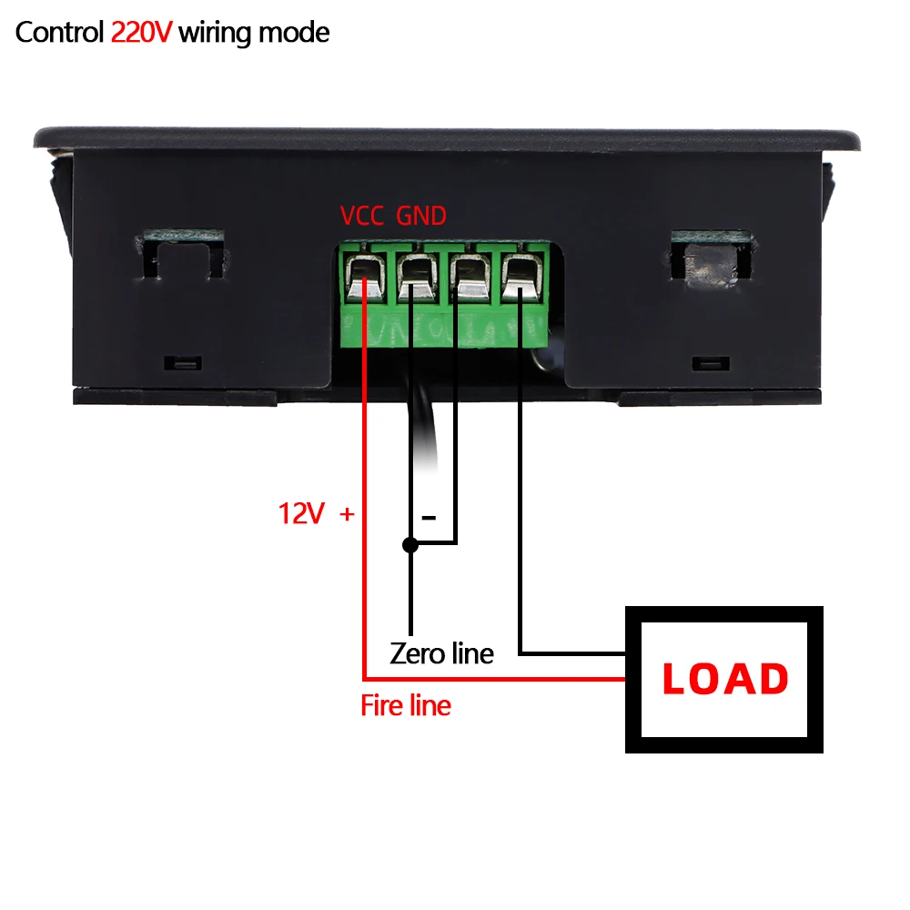 Termostato digital del controlador de temperatura del microordenador ZFX-W1308H -55~120 ℃ Controlador de tiempo inteligente Control electrónico de temperatura - imagen 5