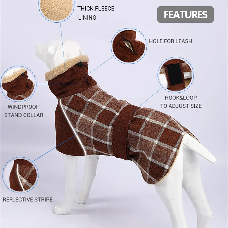 Chaqueta térmica reflectante para perros – Protege del viento y el frío - imagen 5