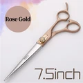 7.5 inch rose gold
