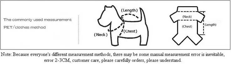 Tabla de tallas del mono - guía