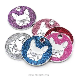 Chapitas identificativas para collar - Nombre perro y gato