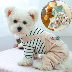 Pijama térmico para perros pequeños – Abrigo cálido invierno