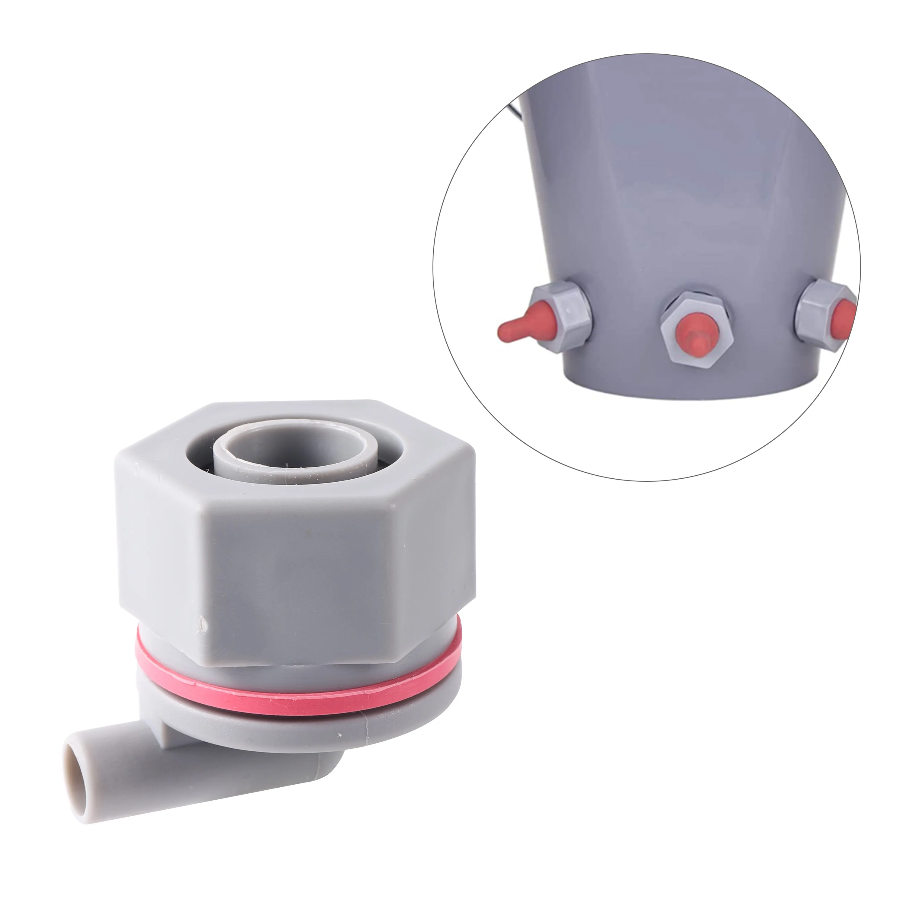 Chupete de cordero con Base fija, Cubo de leche, Base fija, Animal, plástico, oveja, alimentador de cordero, tetinas, 1 unidad