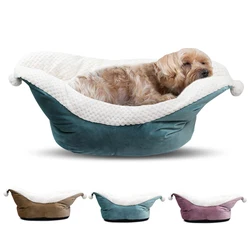 Cama térmica para perros pequeños y gatos – Cueva acolchada lavable