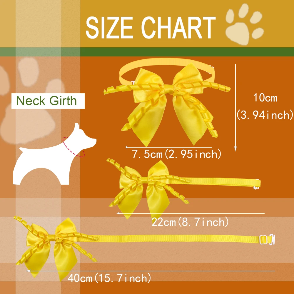 50 Uds. Pajaritas sólidas para perros, accesorios bonitos a la moda para perros, pajarita para perros pequeños y gatos, pajaritas para mascotas, suministros para mascotas, productos para perros - imagen 2