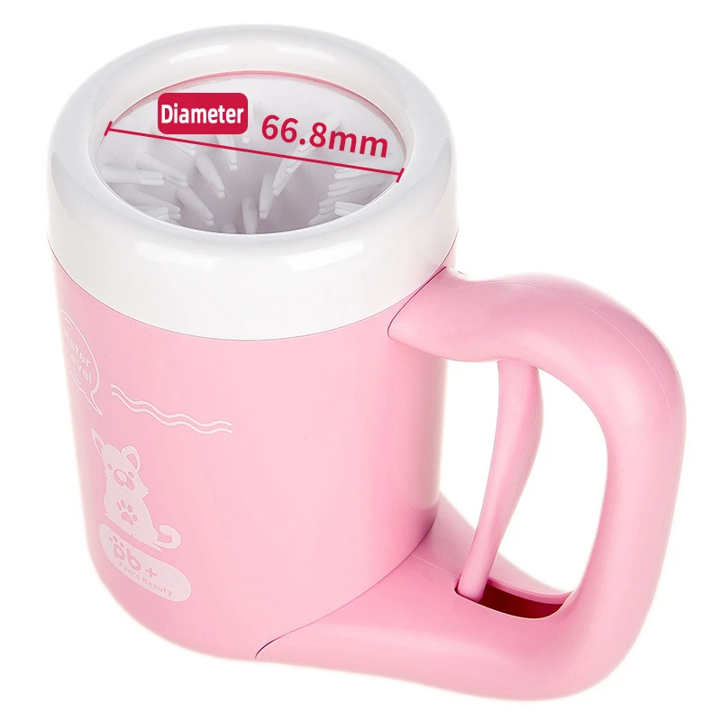 Taza limpiadora de pies de perro y gato, herramienta de limpieza de patas sucias de 360 °, peines de silicona suave, taza limpiadora, herramientas de lavado de pies de perro, suministros para mascotas - imagen 2