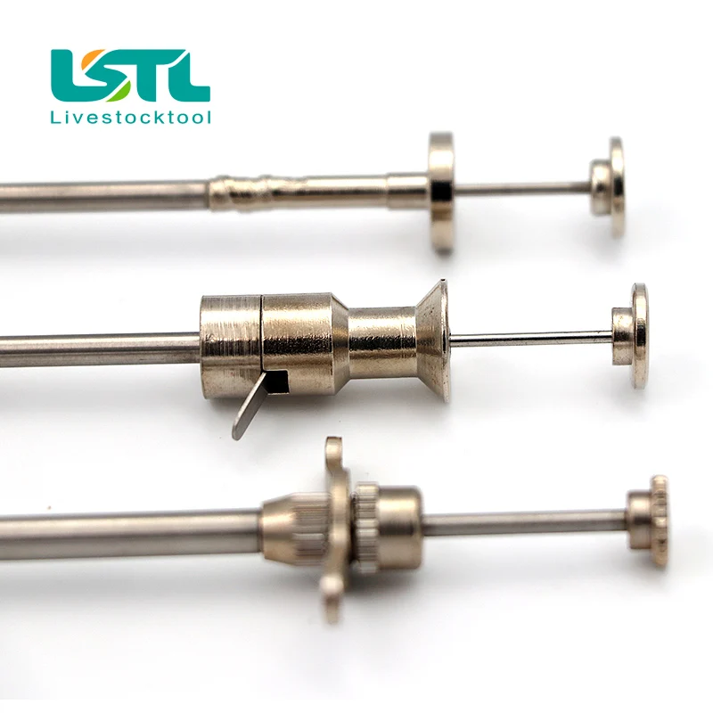 Pistola de inseminación Artificial para ganado, vaca, lácteos, tipo Clip Universal, equipo agrícola, Semen, 0,25 Ml, 0,5 Ml, instrumento veterinario A.i. - imagen 2