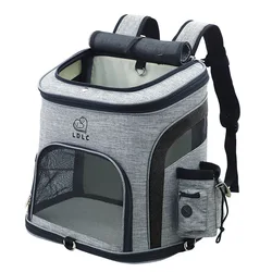 Transportín mochila para gatos y perros pequeños – Transpirable