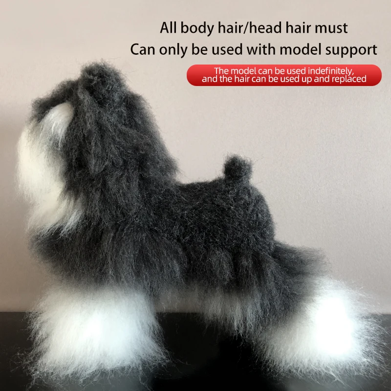 Maniquí Schnauzer para práctica de peluquería canina - imagen 2