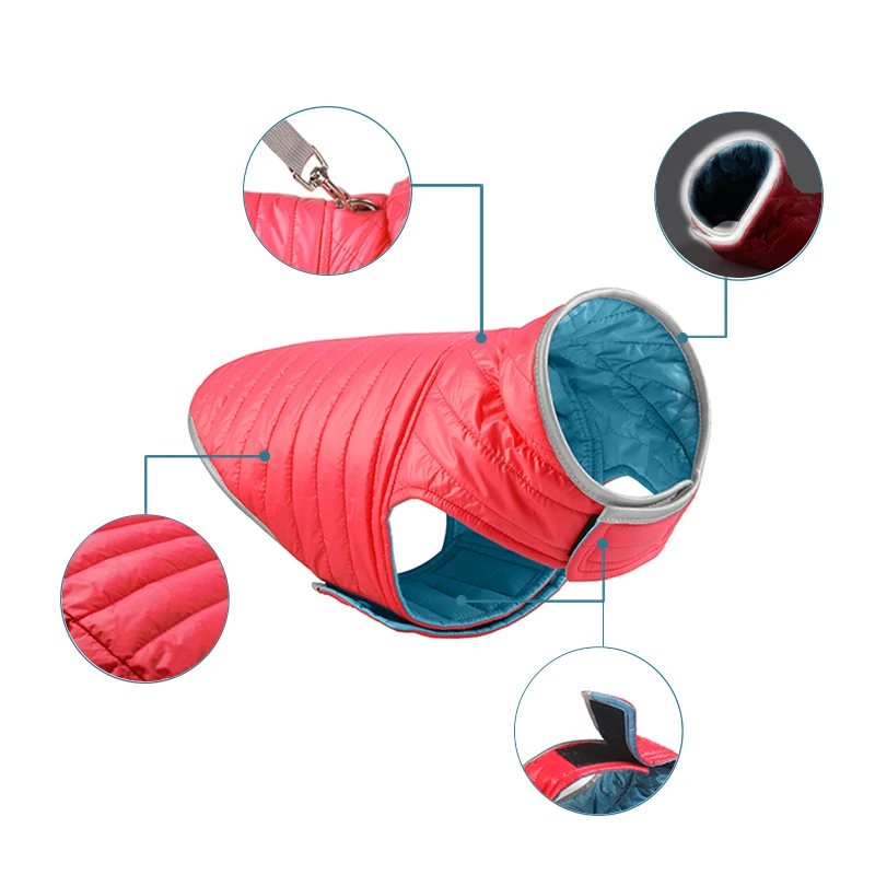 Chaqueta reversible para paseos diarios