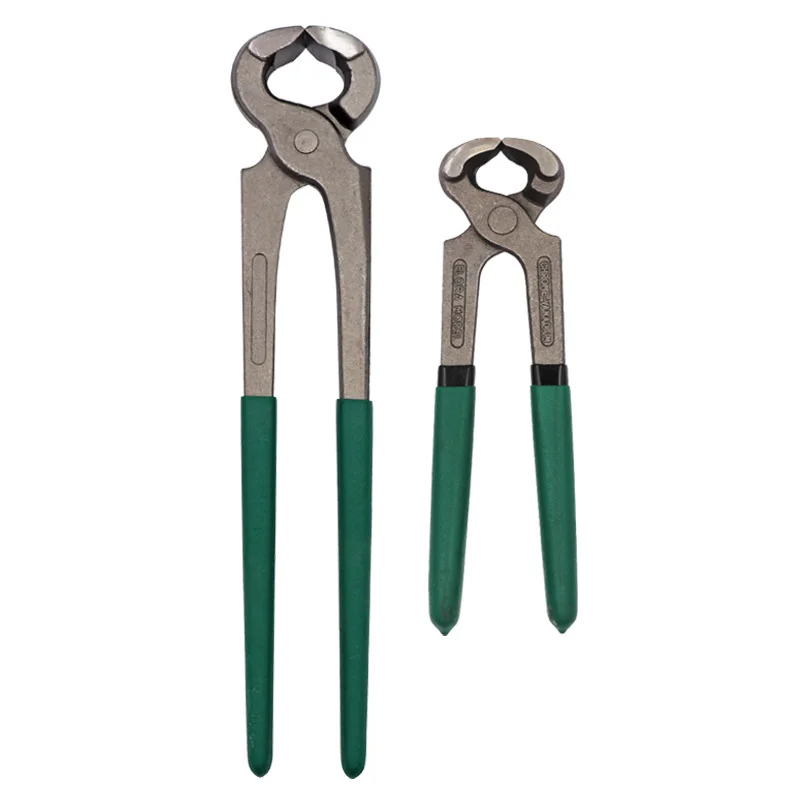 Alicates de pinza de pezuña de alta calidad para caballos, cabras, ovejas, ganado, herramientas de Farriers, empuñaduras antideslizantes, extractor de torre, 8 pulgadas - imagen 4