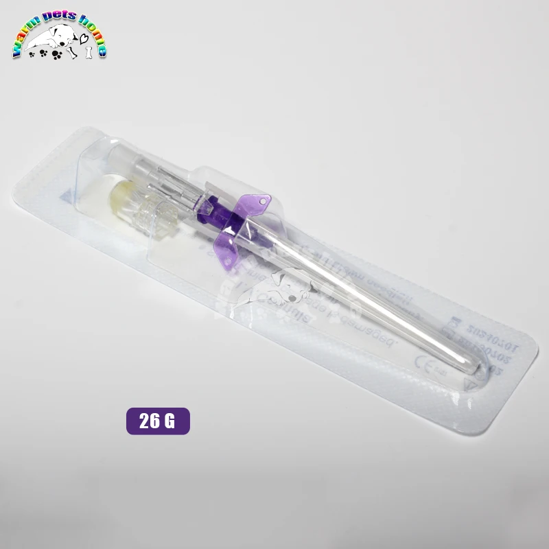 26G with heparin cap