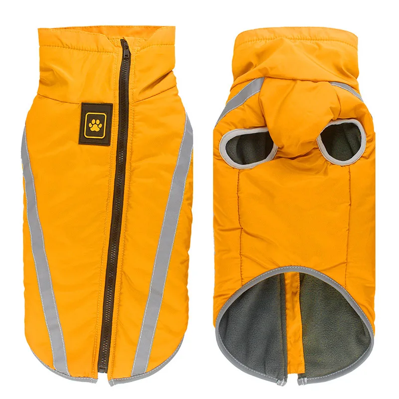 Chaqueta reflectante impermeable invierno para perro grande Weimaraner - imagen 5