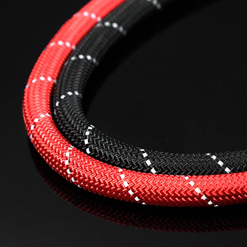 Correa reflectante de nailon para perro, Collar ajustable 2 en 1, arnés para mascotas pequeñas y grandes - imagen 4