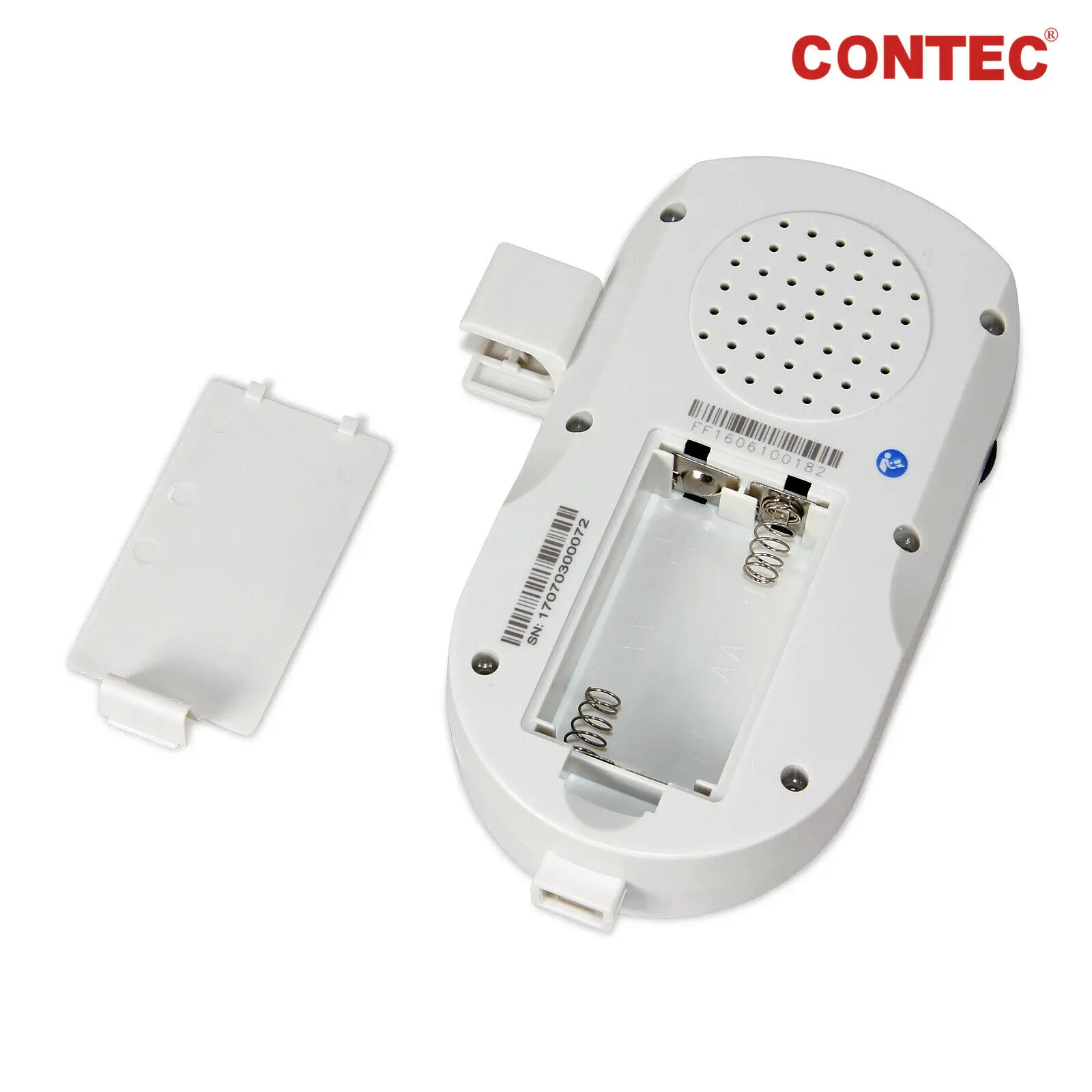 Monitor de ritmo cardíaco para bebé con sonda Doppler fetal Prenatal de color de mano Contec de 3MHz