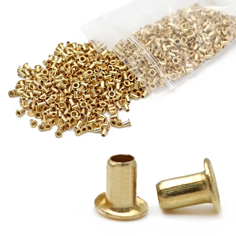 1100 Uds colmena de abeja Apicultura ojos de cobre agujero de roscado nido caja Nest Foudation ojos de cobre herramientas de apicultura - imagen 2