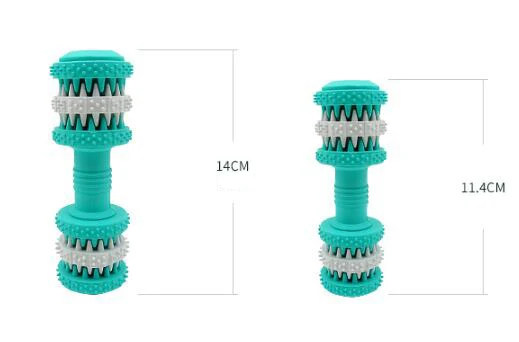 Un cepillo de dientes azul y blanco con un mango