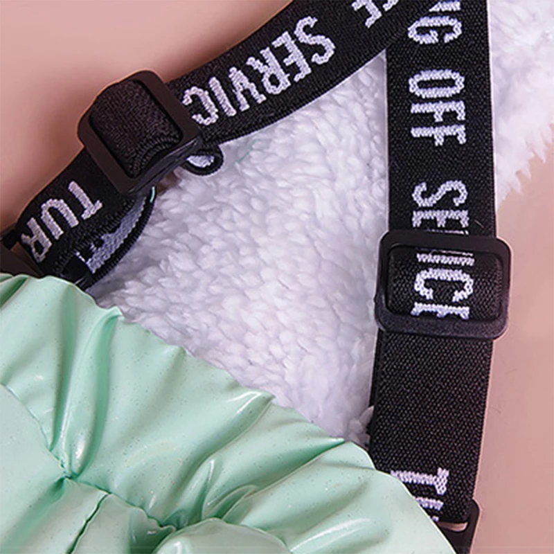 El más nuevo ajustable cachorro medio perro monos mamelucos invierno cálido mono para mascotas para perros pequeños Shih Tzu Terrier pantalones pijama perro - imagen 5