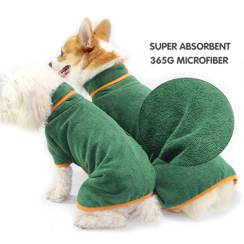 Albornoz superabsorbente para perros – Secado rápido para todas las tallas - imagen 3