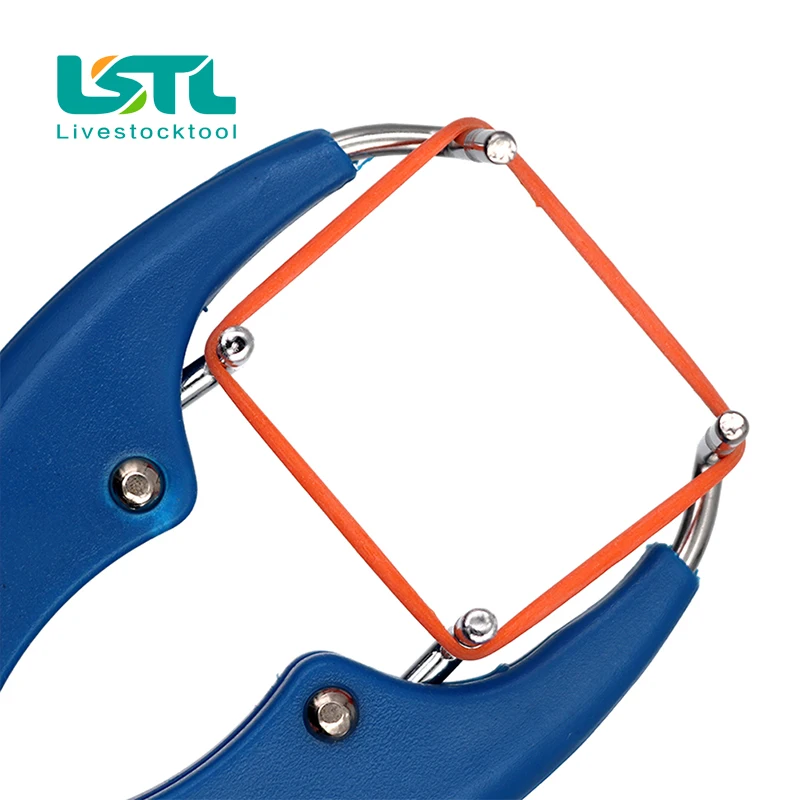 Alicates de castración de cola de Animal, dispositivo de anillo de goma de partículas, equipo veterinario, cerdos y ovejas - imagen 3