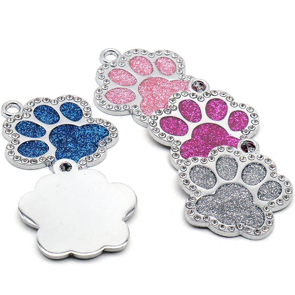 Etiquetas en forma de garra para gatos y perros - grabado láser - imagen 3