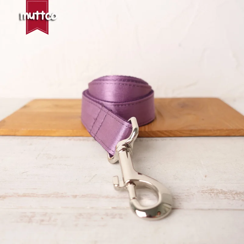 MUTTCO personalized pet dog ID tag collar leash THE LILAC self-design adjustable puppy nameplate collar 5 sizes UDC117 - imagen 3