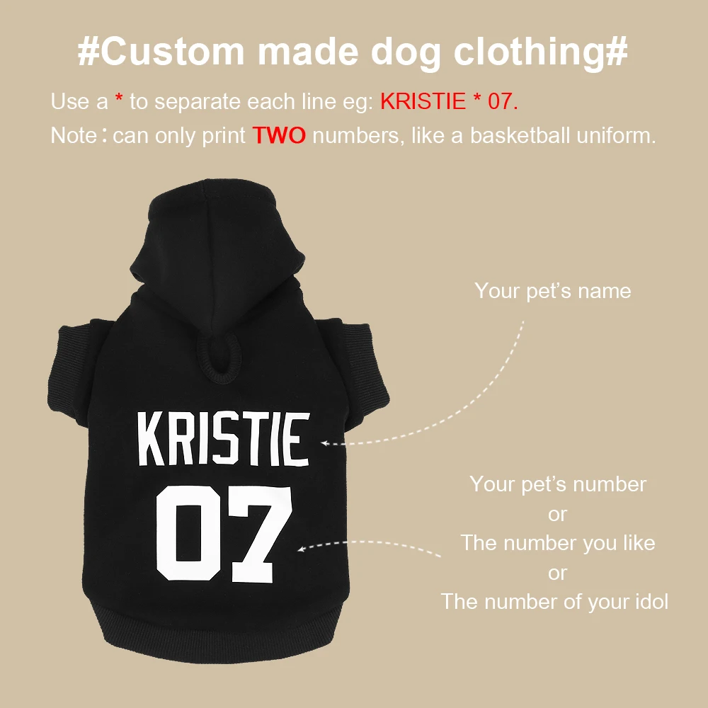 Sudadera con capucha personalizada para perros PET ARTIST - imagen 2