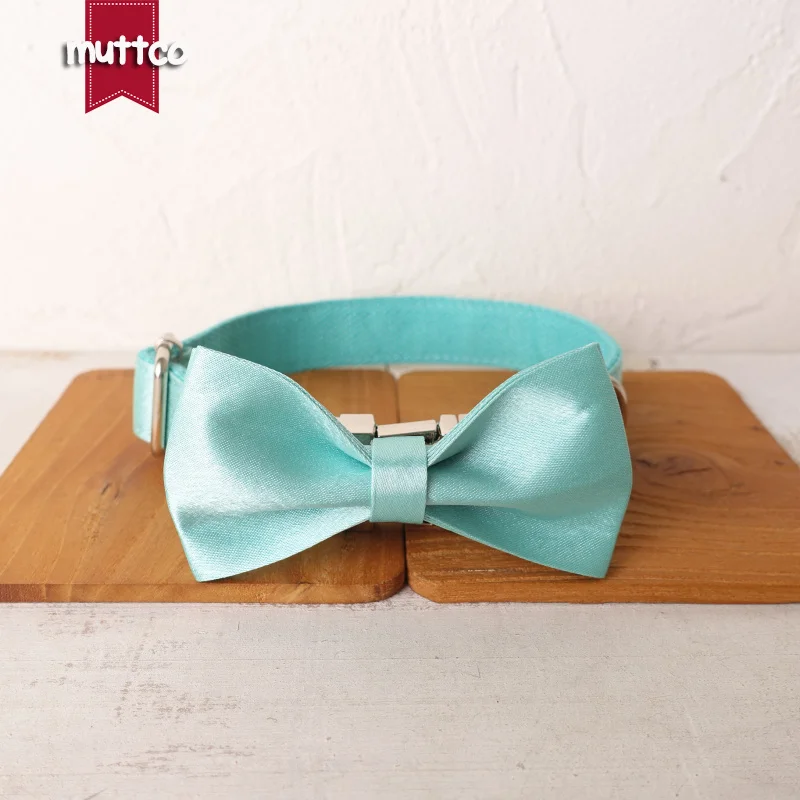 MUTTCO-collar con etiqueta de identificación para perro mascota personalizado, correa THE GLACIER, collar con placa con nombre ajustable para cachorros, 5 tamaños, UDC116 - imagen 4