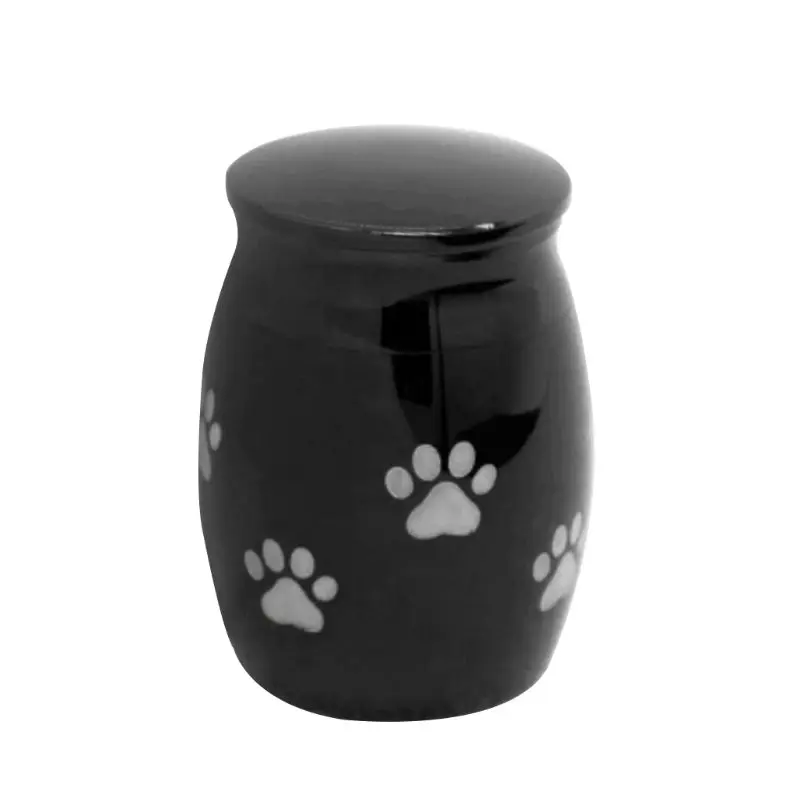 Urnas de cremación de mascotas, contenedor conmemorativo de cenizas de acero inoxidable, pata de cachorro, perro y gato, lugar de descanso perfecto, casetes, 5 colores - imagen 5