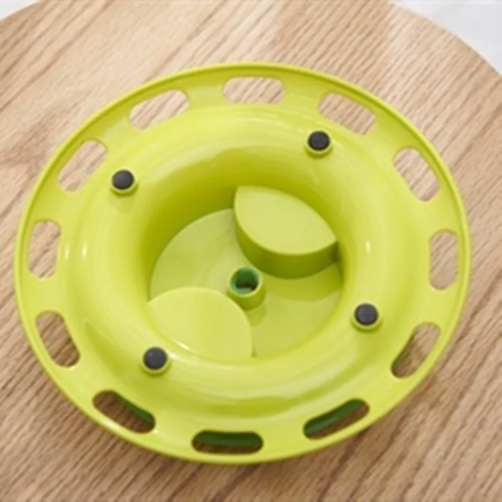 Juguetes Divertidos antideslizantes para gatos, placa giratoria de entretenimiento para entrenamiento de disco, rompecabezas, Bola de pista de disco - imagen 4