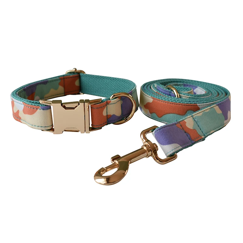 Dog Collar Leash Set