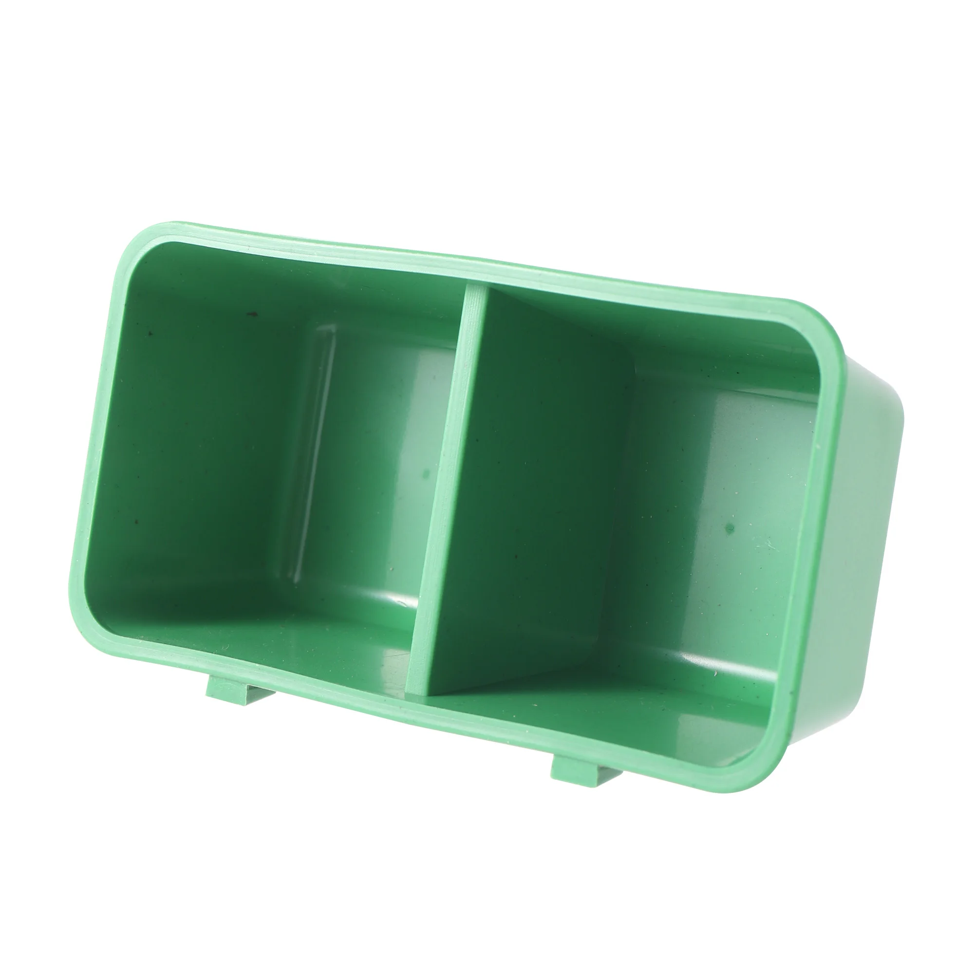 Jaula alimentadora de pájaros de doble cuenco, dispositivo para comer bebidas de agua doble, bebedero para loros y palomas, dos usos para alimentar y beber, 1 ud. - imagen 5