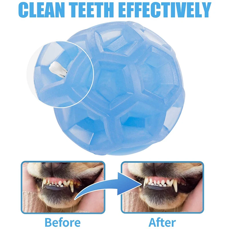 Benepaw-pelota de goma Natural flotante para perros pequeños y grandes, juguete masticable duradero para el cuidado Dental, juego de entrenamiento para cachorros - imagen 3