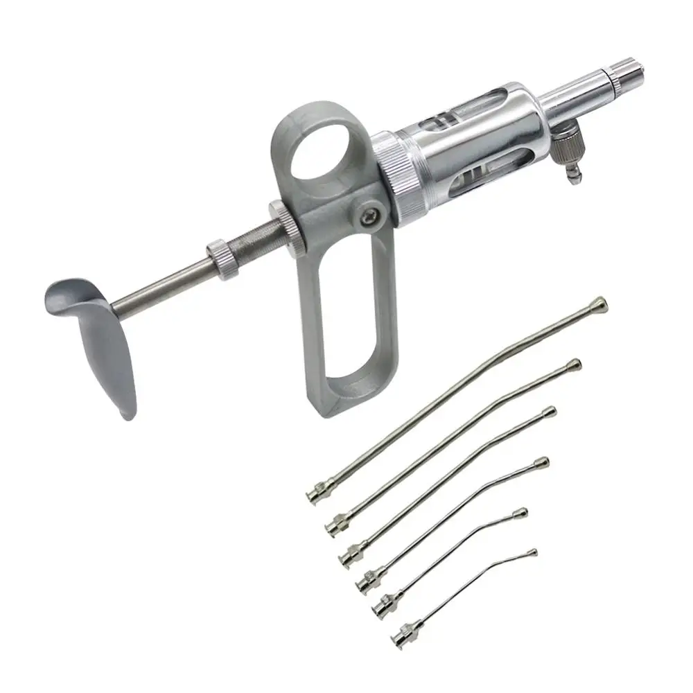 Jeringa continua de 10ml para alimentación de aves, jeringa ajustable para aves, pollos, loros, herramienta de alimentación de aves de corral