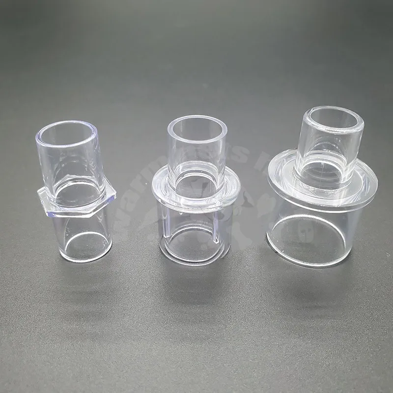 Conector de tubo de anestesia, circuito de respiración de anestesia, conector recto corrugado, equipo veterinario de 15mm a 22mm - imagen 5