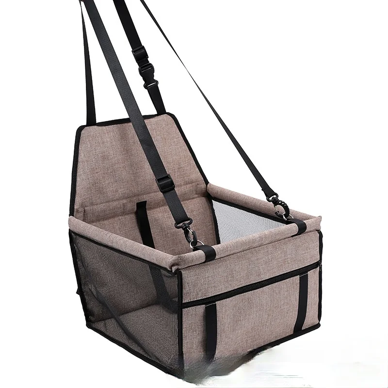 Bolsa para mascotas para coche, almohadilla de viaje para mascotas, bolsa para coche, bolsa transpirable para mascotas, suministros para mascotas, el coche llevan una bolsa para perros para dar al perro un limpio y seguro - imagen 3