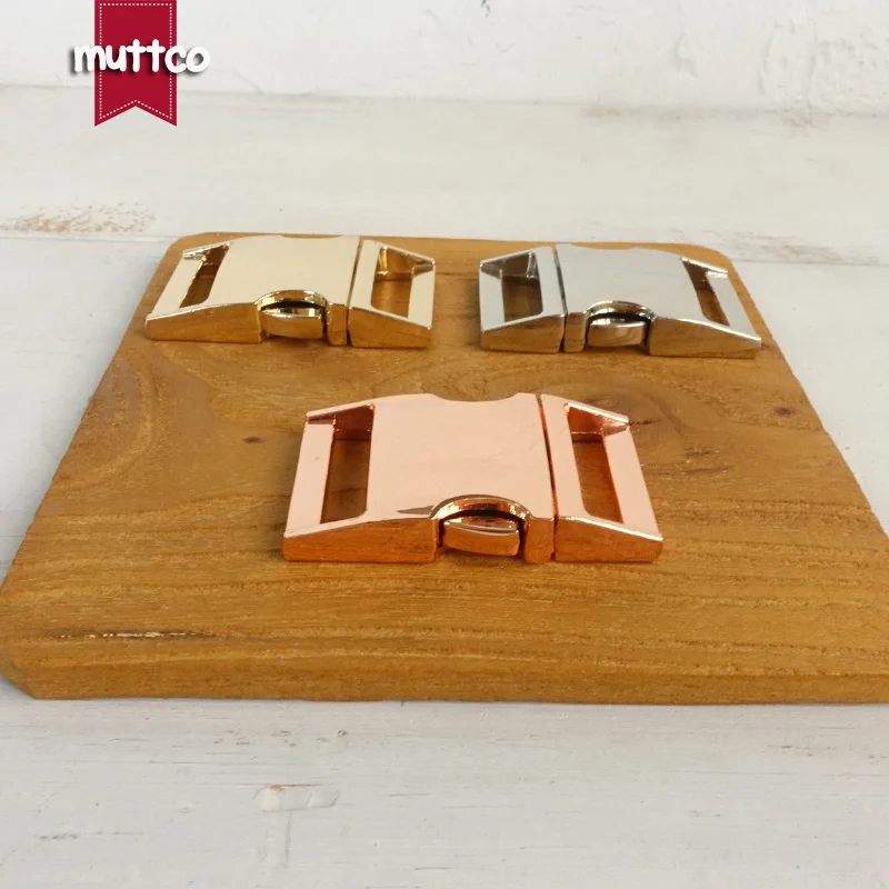 Hebilla de aleación de zinc para Collar de perro, accesorios para mascotas, hebilla de metal, 3 colores, DIY, 2,5 cm, 10 unids/lote - imagen 2