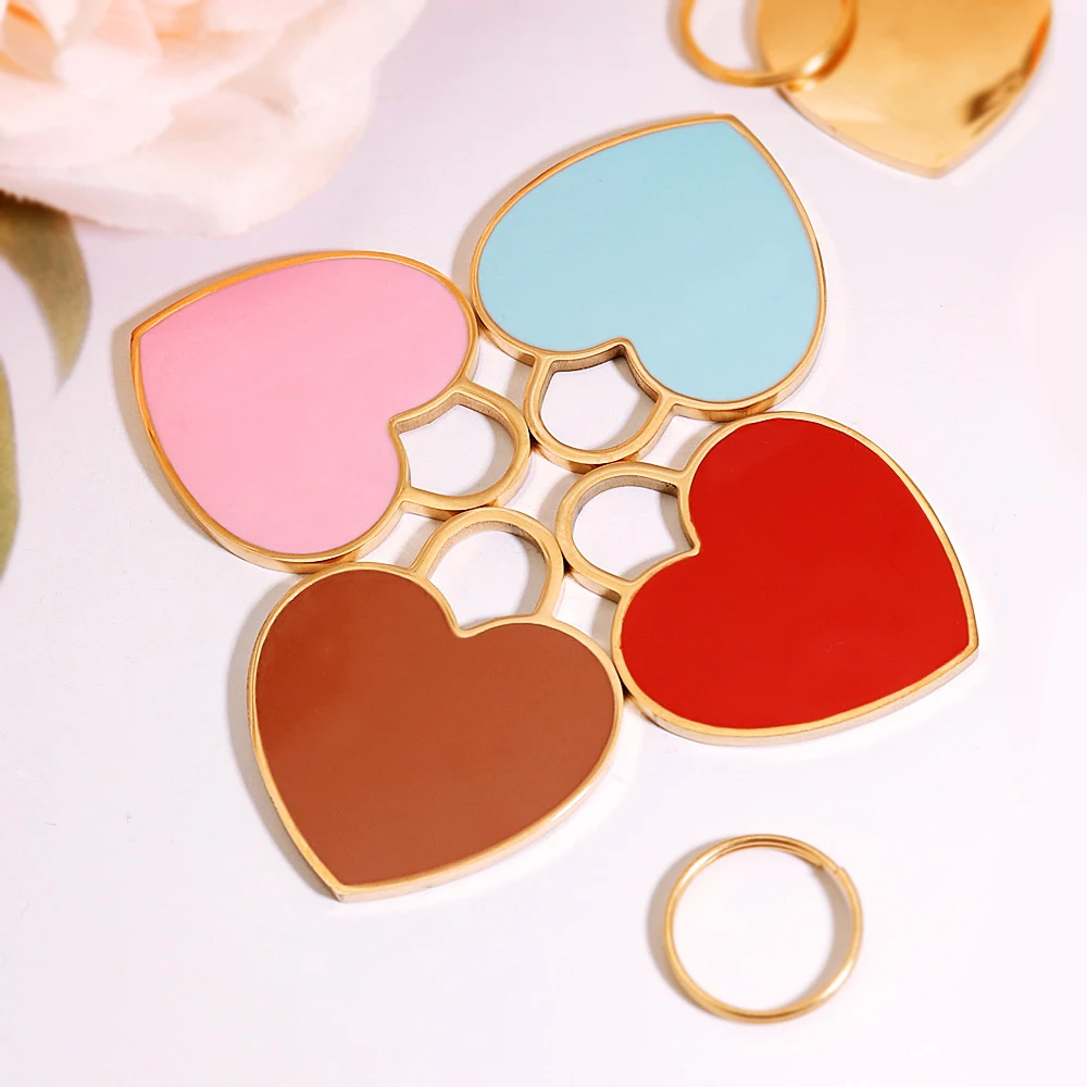 Placa de identificación de perro de acero inoxidable, placa de identificación personalizada para perros, colgante antipérdida para mascotas, collares, collar grabado gratis - imagen 2