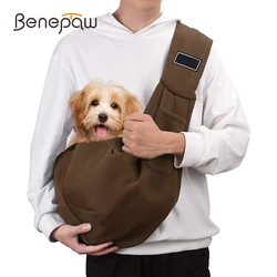 Correa para hombro de perros pequeños con bolsa viaje Benepaw
