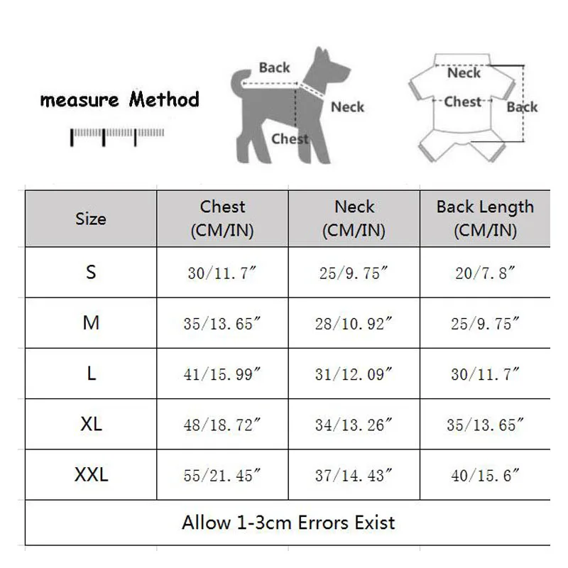 Ropa perros rayas - Empaque y presentación