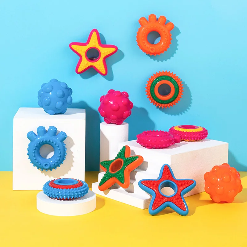Diseño juguete masticar caucho mascotas pequeñas