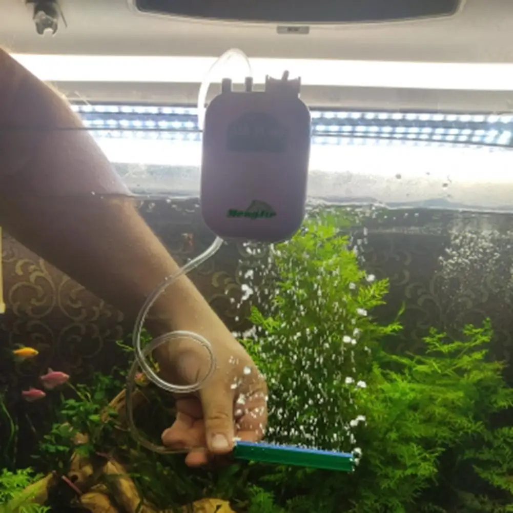 Aireador de pesca, bomba de aire fuerte para acuario, velocidad ajustable, bomba de oxígeno - imagen 2