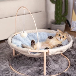 Hamaca de ventana para gatos y perros – Suave y cálida extraíble