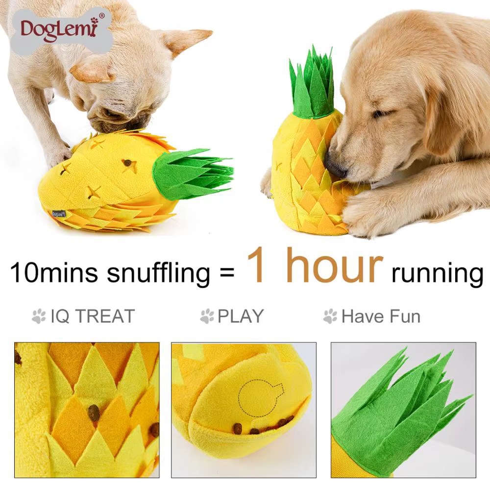 Manta interactiva para perros con olor a piña – Entrenamiento olfativo - imagen 4