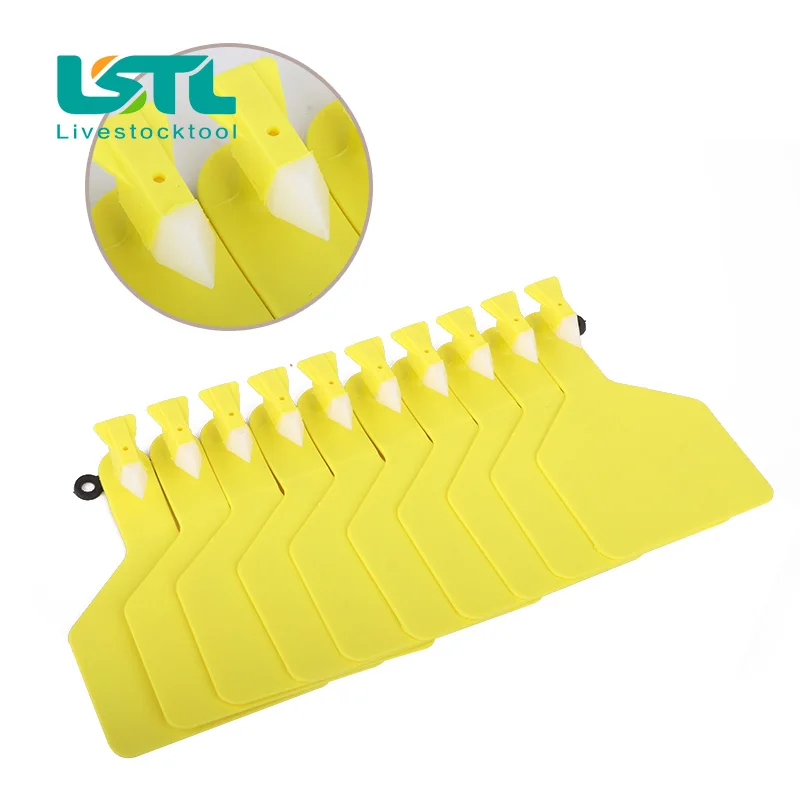 Etiquetas para la oreja de ganado de vaca, 50 piezas, TPU, sin palabras, aplicador, pendientes de TPU, alicates para tarjetas de identificación de animales de granja - imagen 4