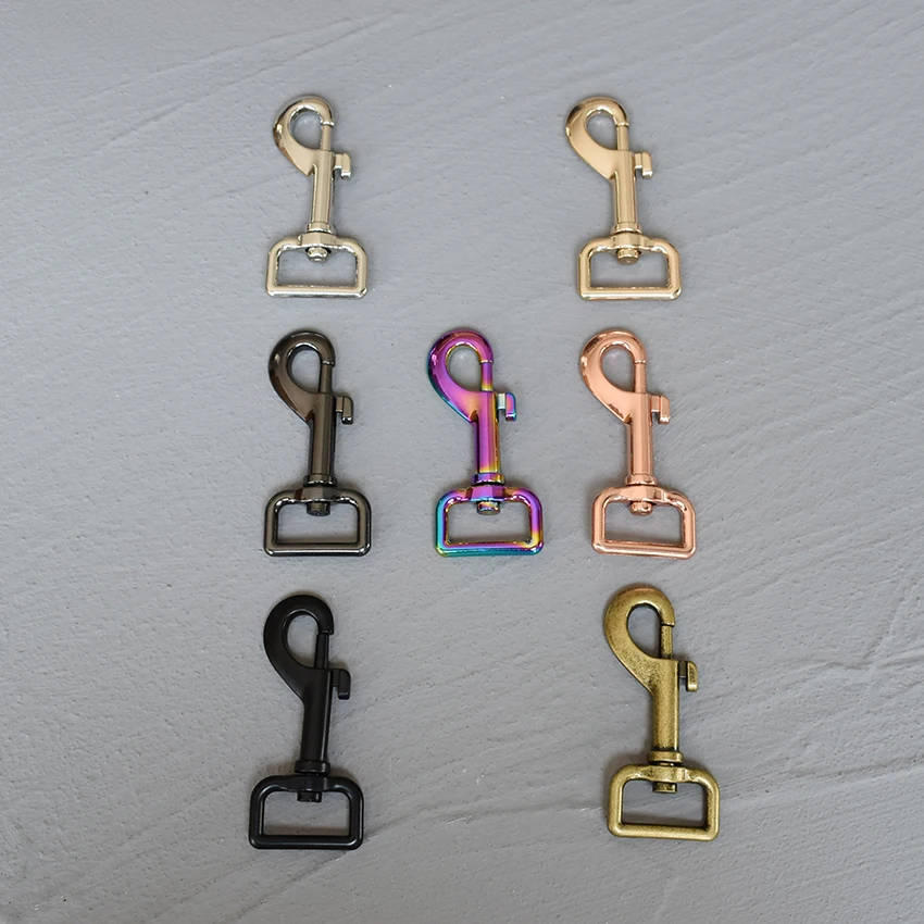 25mm 1 pieza deslizador de Metal hebilla ajustable anillo en D junta gancho a presión correa de bolso para bolsa de 7 colores diferentes accesorios DIY - imagen 4