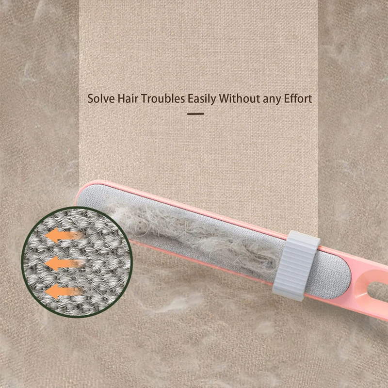 Benepaw-removedor de pelo de mascotas electrostático de doble cara para sofá, ropa, muebles, autolimpieza, eliminador de pelusa para perro y gato - imagen 2