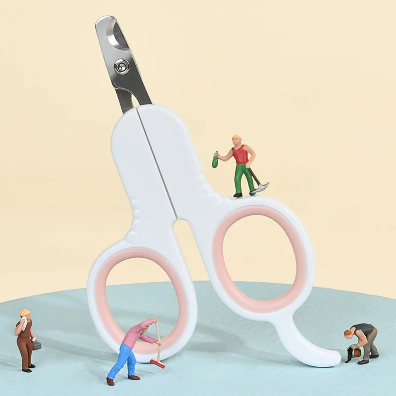 Cortaúñas profesional para perros y gatos, tijeras para recortar las uñas de los pies, productos de aseo para mascotas, accesorios para perros pequeños, 1 unidad - imagen 4